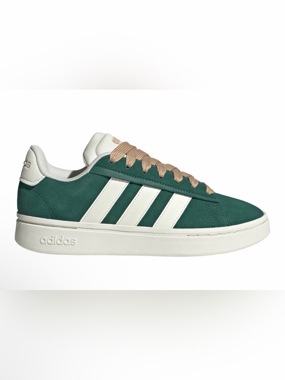 Women's Adidas Grand Court Alpha 00s Comfy Casual Green Shoes Size 6